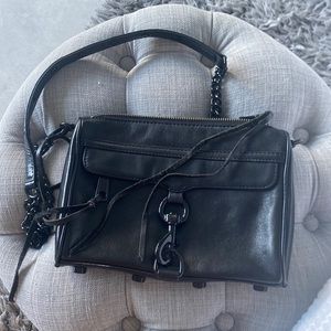 Rebecca minkoff crossbody bag in black